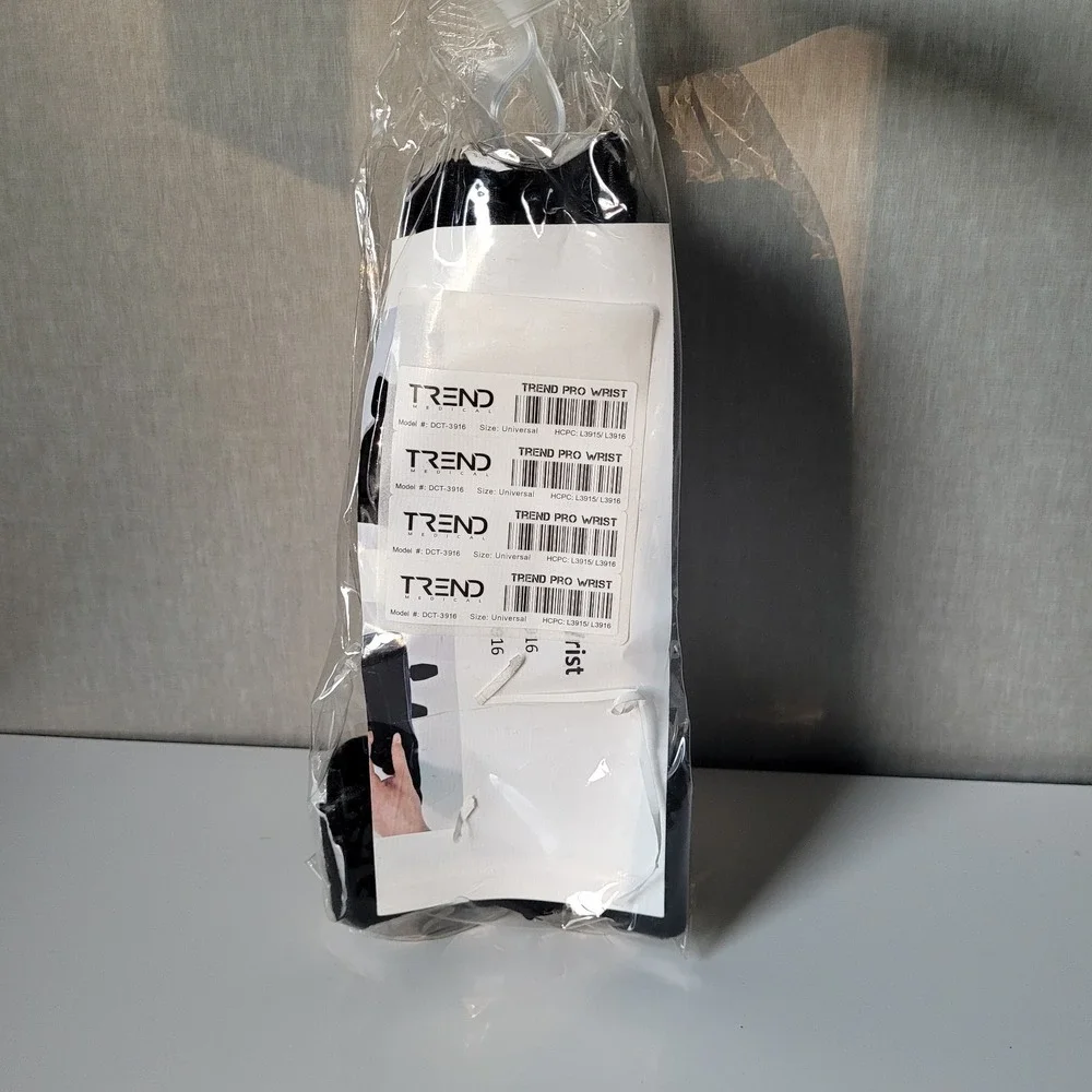 Trend Pro Wrist Brace Model DCT-3916 - Adjustable ROM - NEW IN PACKAGE
